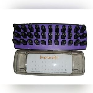 Jewelry Stamping Letters, Symbols, Hammer & Texture Tool Set